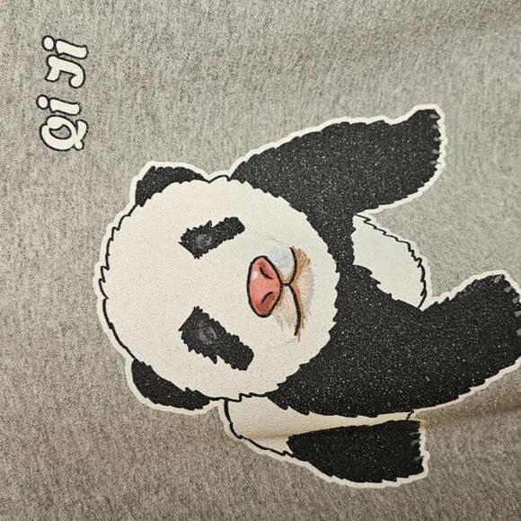 Cute Panda Graphic Sweatshirt by Gildan - Picture 2 of 4